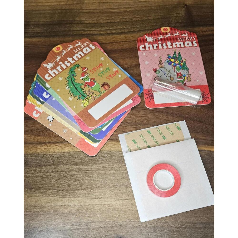 Set of 10/ Christmas Money Holder/ The Grinch / NEW